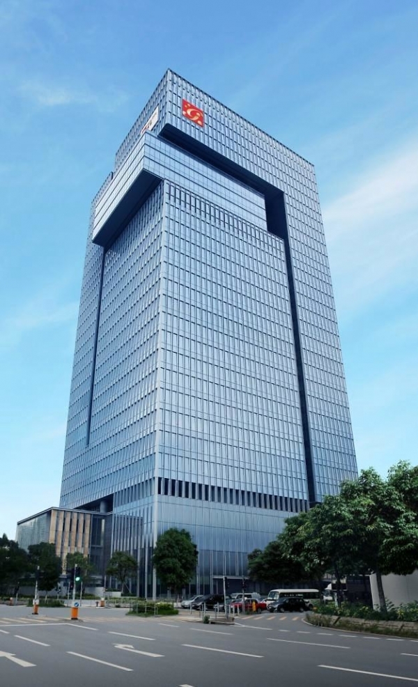 ▲문제의 홍콩 골딘파이낸셜글로벌센터 빌딩(미래에셋증권 제공)