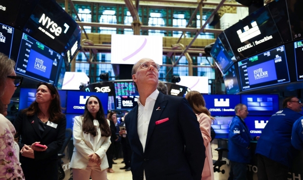 ▲5일(현지시간) 미국 뉴욕증권거래소(NYSE). AFP=연합뉴스